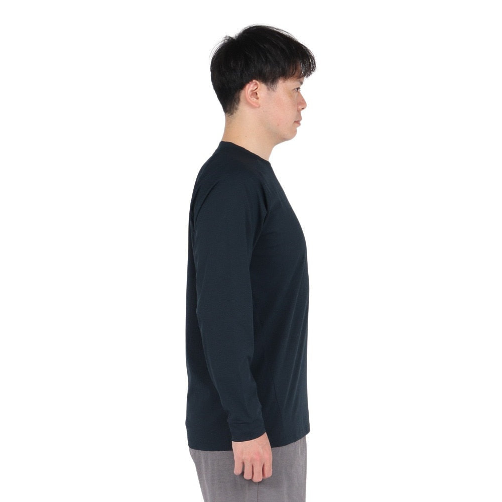 ベーシックPBT 長袖Tシャツ 5S0040-TRCT-863ES NVY