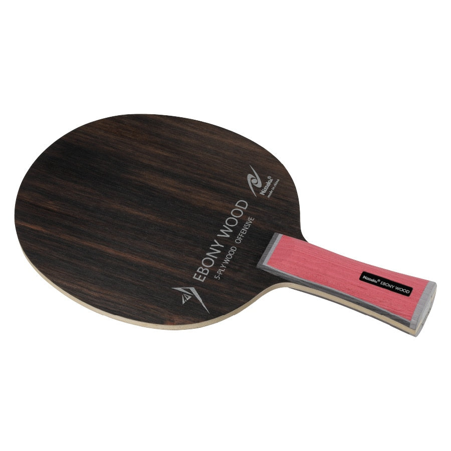 卓球ラケット シェイク エボニーウッド NE6203 中級者〜上級者 【Nittaku(ニッタク)-卓球ラケット】