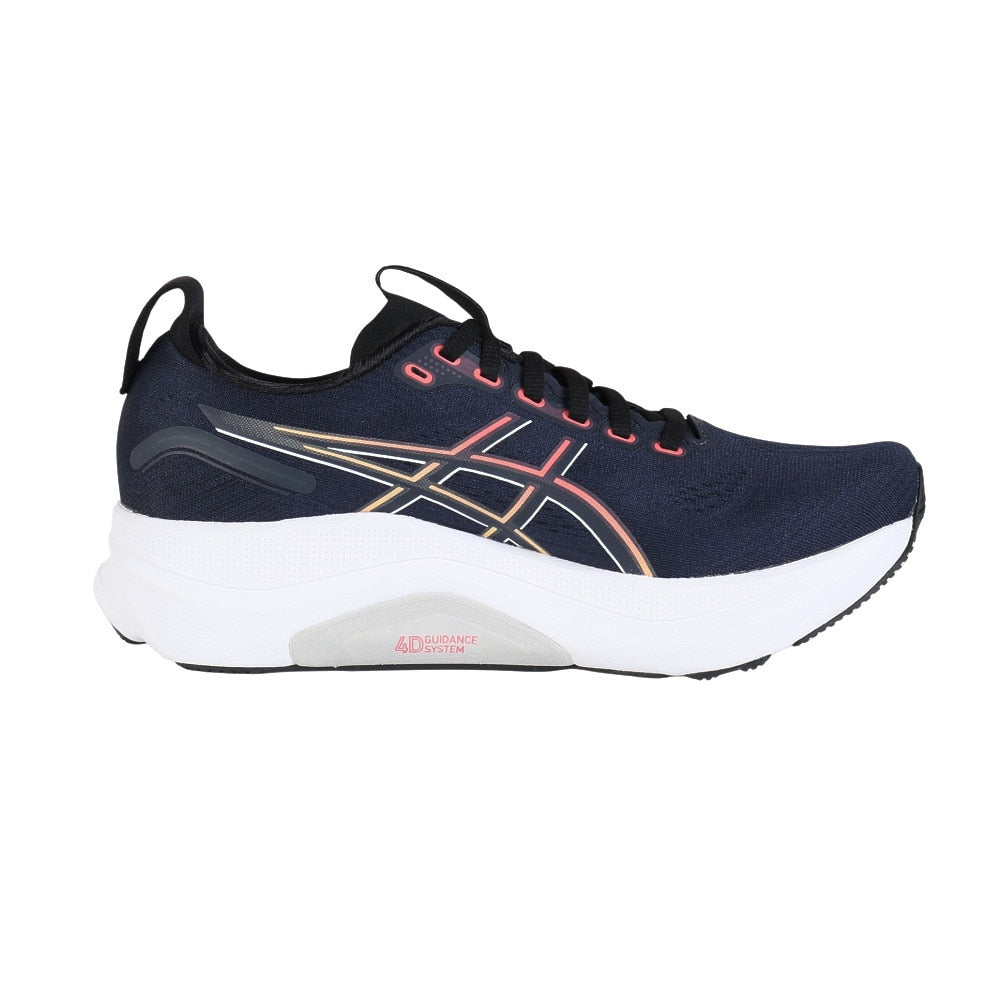 ランニングシューズ ジョギングシューズ GEL-KAYANO 32 WIDE ネイビー ブラック 1011C051.400 快適性 安定性