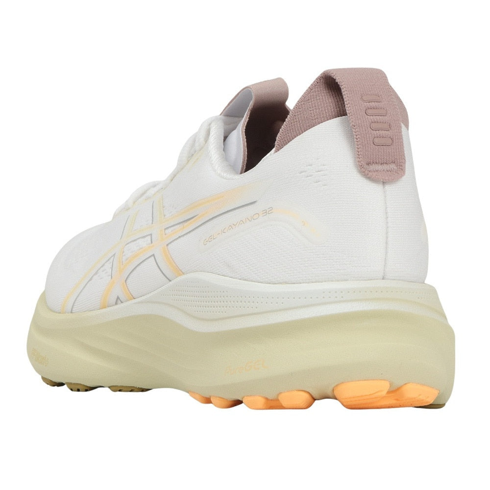 ランニングシューズ ジョギングシューズ GEL-KAYANO 32 ホワイト 1011C052.101 快適性 安定性 ラン ウォーク