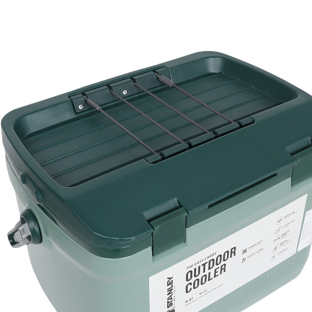 クーラーボックス Cooler 15.1L グリーン 10-01623-210