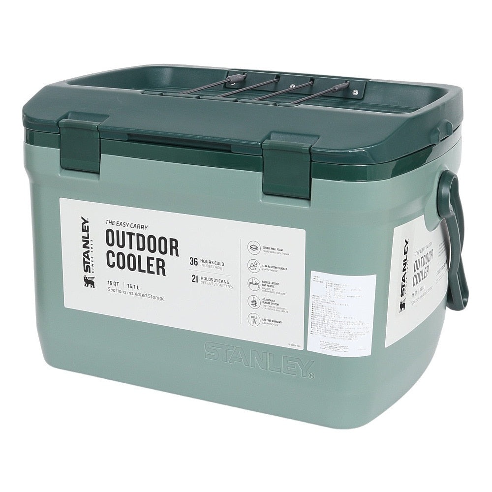 クーラーボックス Cooler 15.1L グリーン 10-01623-210