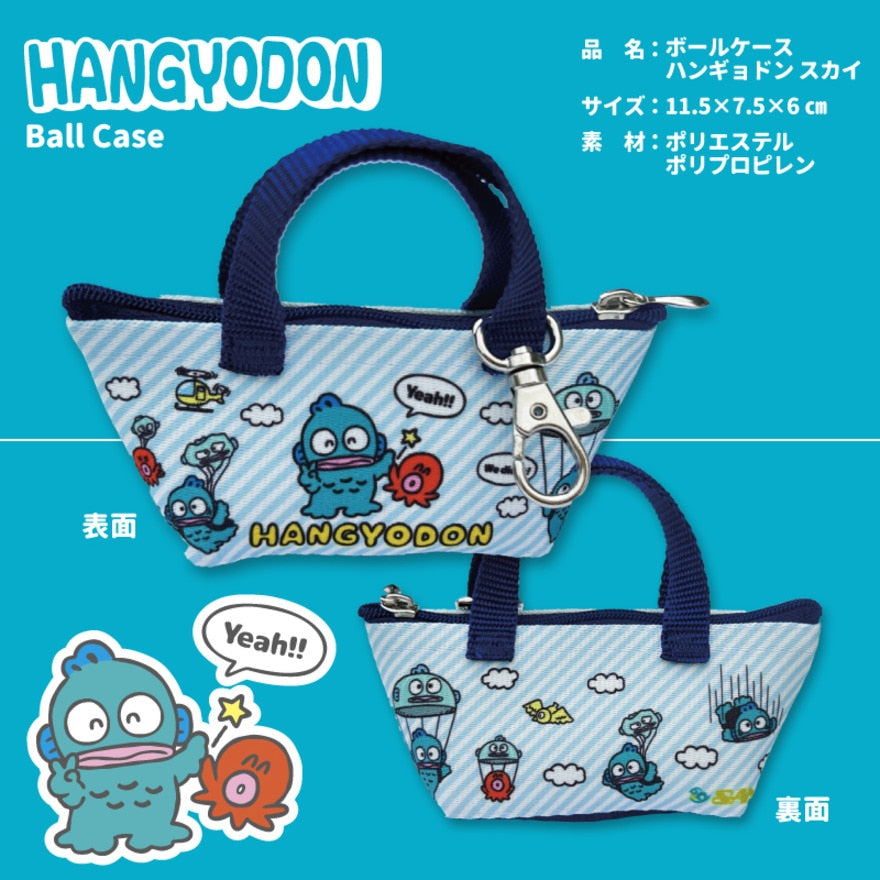 卓球 ボールケース ハンギョドン スカイ 01161【三英-卓球小物】