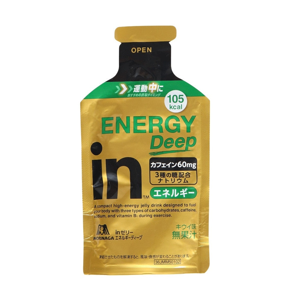 inゼリ- エネルギー DEEP 50g キウイ味 36JMM50102 果物 無果汁 清涼飲料水