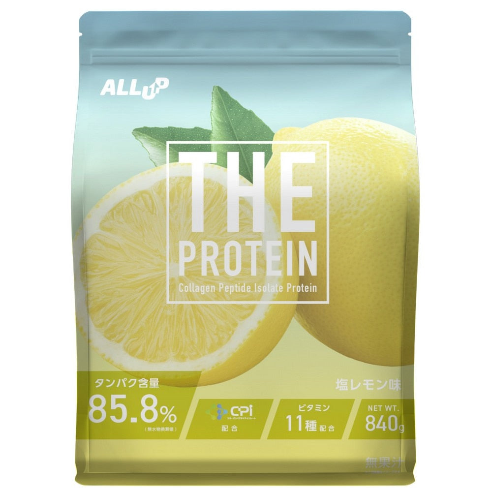 プロテイン/レモン味 プロテイン THEPROTEIN 塩レモン味 840g 約30食入 GWM52TK012 乳糖未