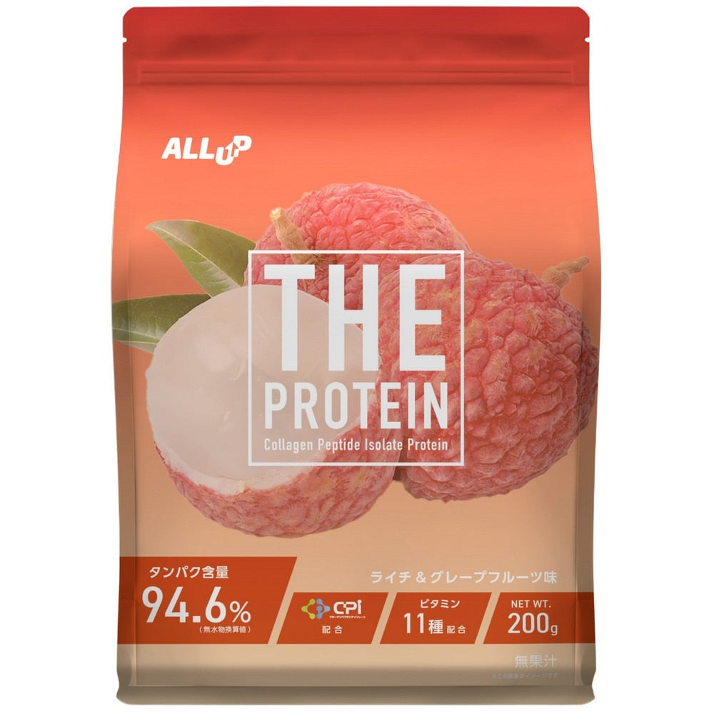 プロテイン THEPROTEIN ライチ&グレープフルーツ味 200g 約7食入 GWM52TK020 乳糖未配合 高たんぱく