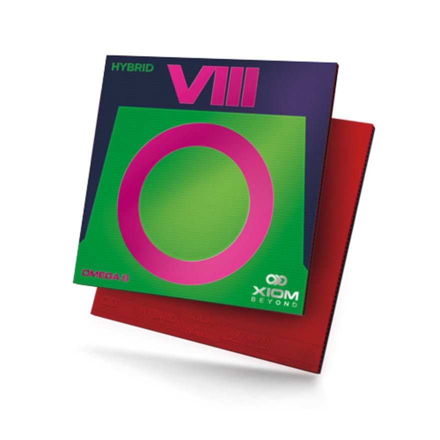 卓球ラバー オメガVIII ハイブリッド 850041【XIOM-卓球ラバー