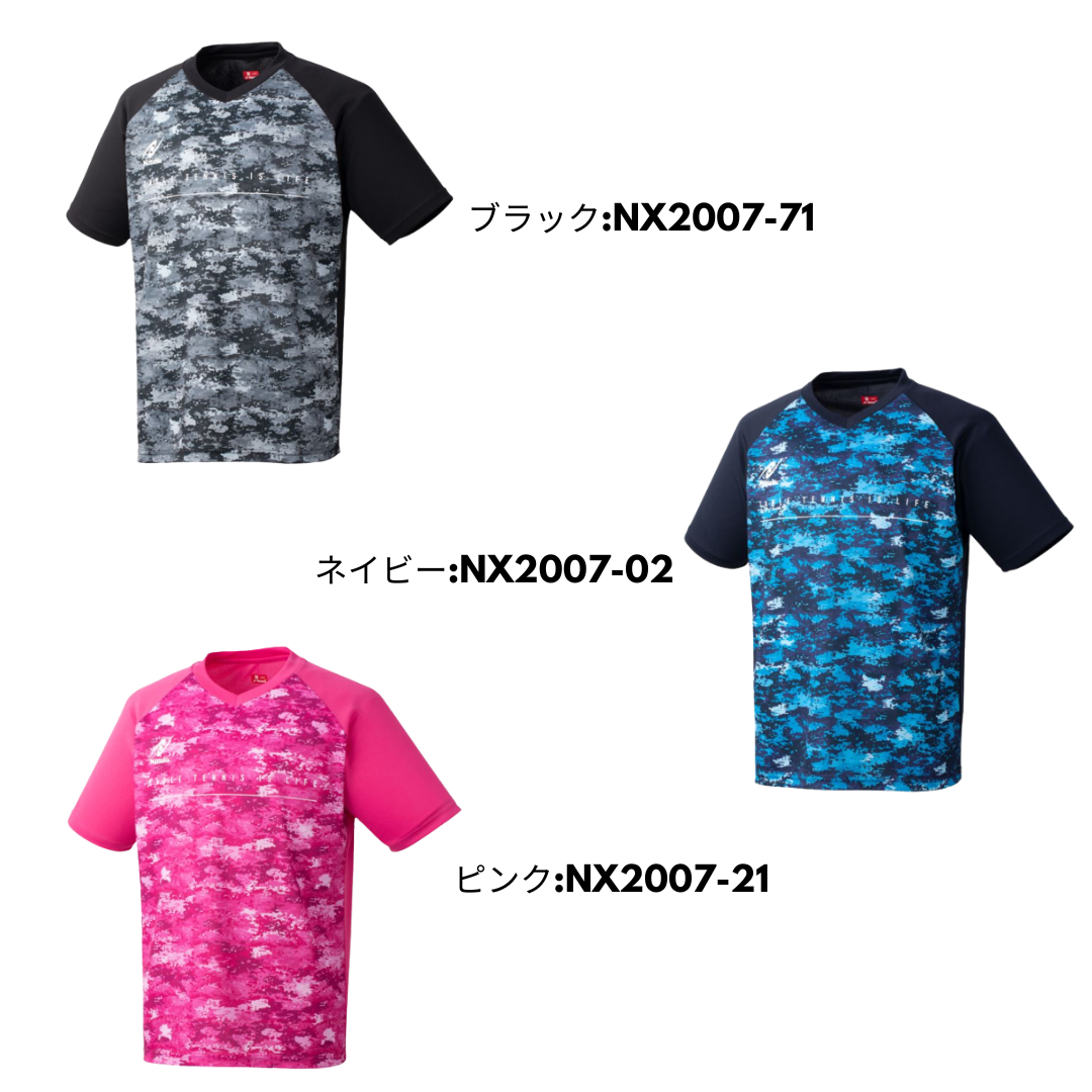 デジタルTシャツ【ニッタク-卓球ウェア】