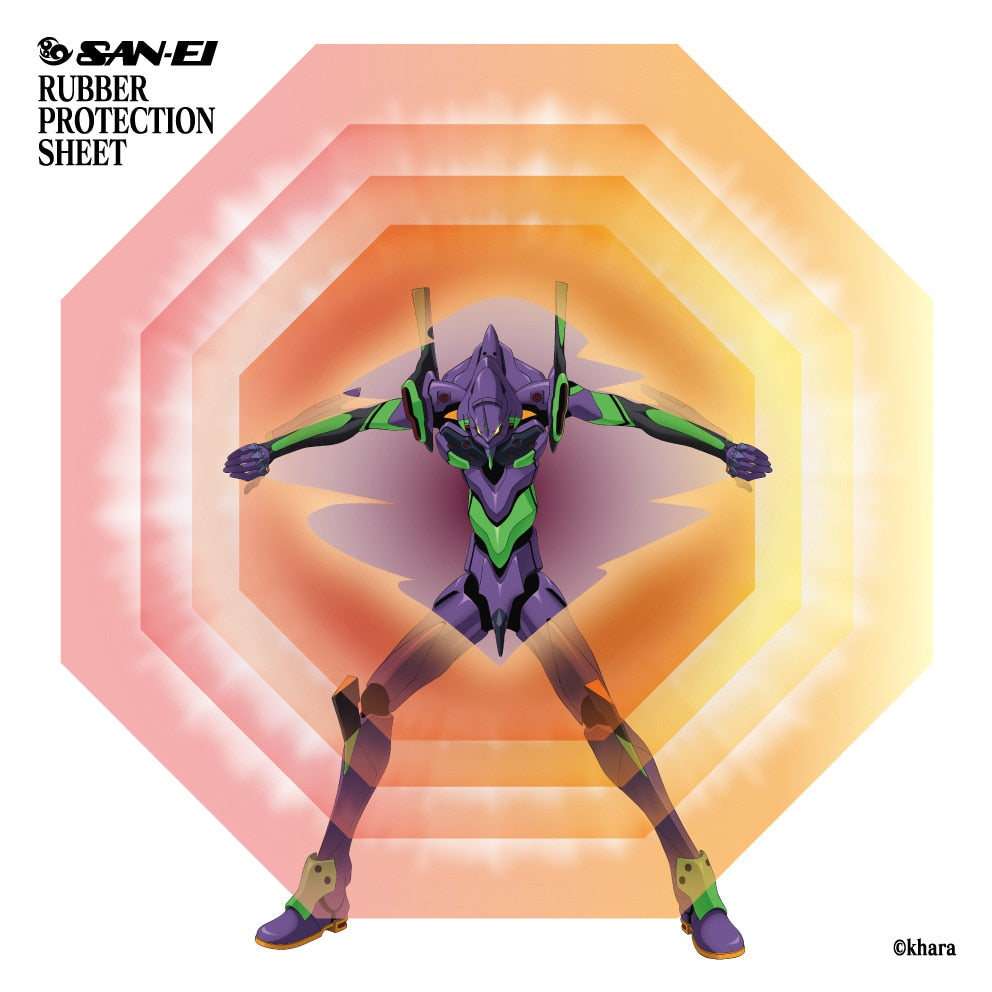 ラバー保護用吸着シート エヴァンゲリオン A.T.フィールド 01177【三英-卓球小物】