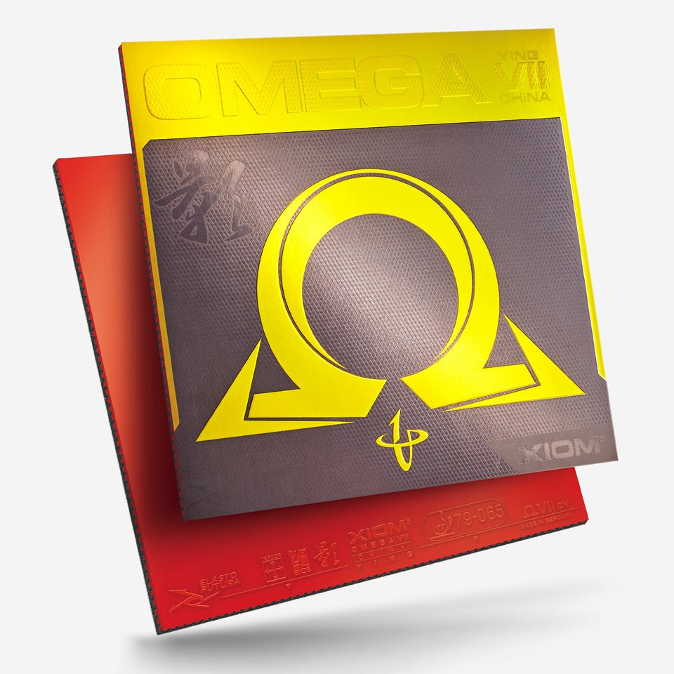 オメガ 7 チャイナ 影 850014 BLK 【XIOM-卓球ラバー】