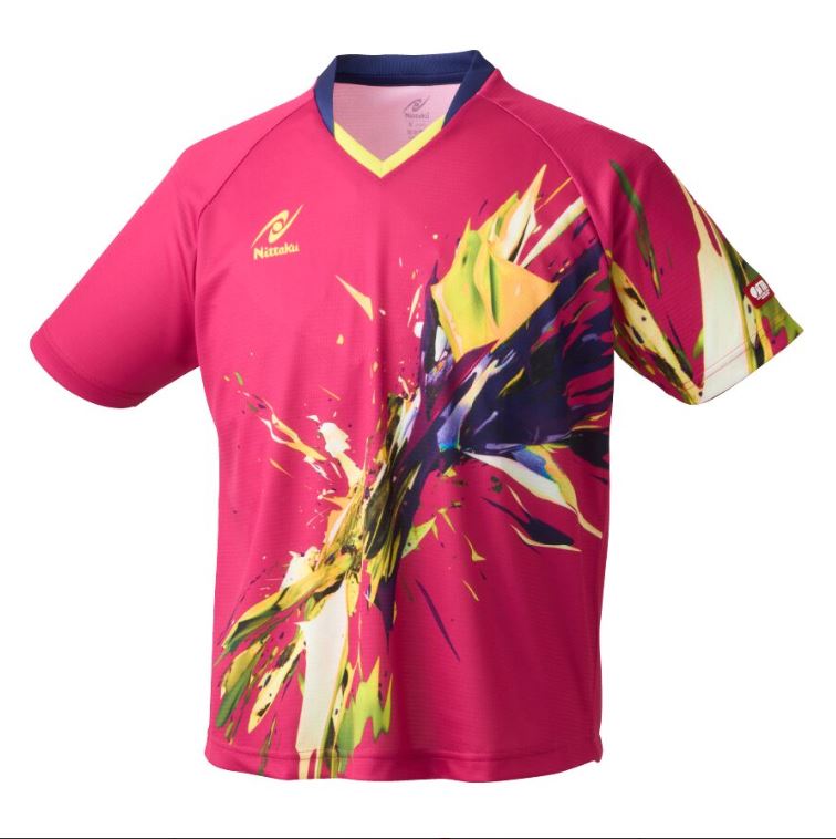 ブライトバーストシャツ NW2218-02 ジュニア 【ニッタク-卓球ウェア】