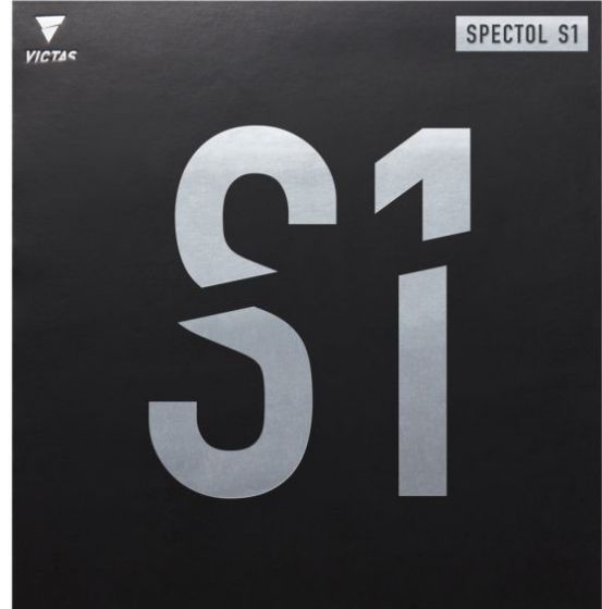 スペクトルS1 210010 BLK 中級者〜上級者 【VICTAS ヴィクタス -卓球ラバー】