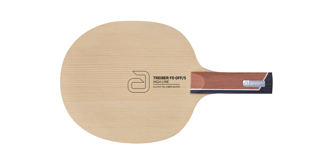 TRIBER FO OFF トレイバー FO/OFF/S ファイバー アウターカーボン 10211201 初心者〜中級者 【Andro アンドロ-卓球ラケット】