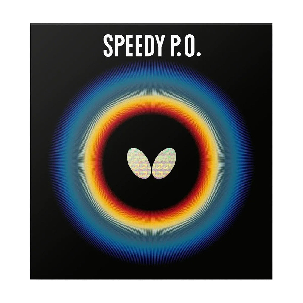 スピーディー P.O. SPEEDY P.O. 00260-006 初心者 【バタフライ butterfly -卓球ラバー】