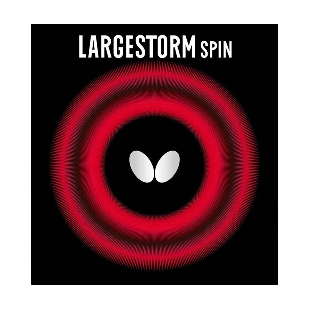 ラージストーム スピン LARGESTORM SPIN 00390-006 【バタフライ butterfly -卓球ラバー】