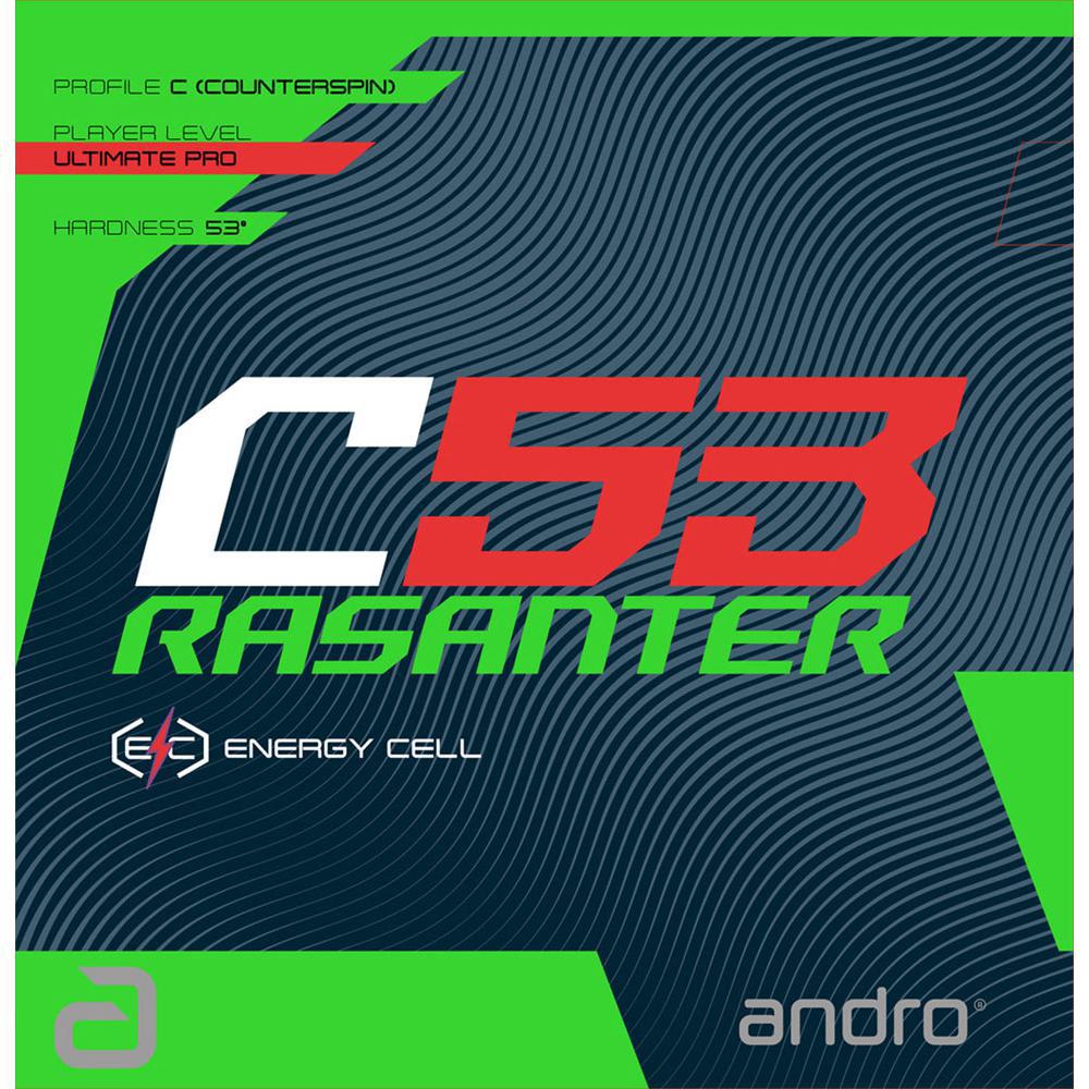 RASANTER C53 ラザンター C53 110021099-BK 初心者〜中級者 【Andro アンドロ-卓球ラバー】