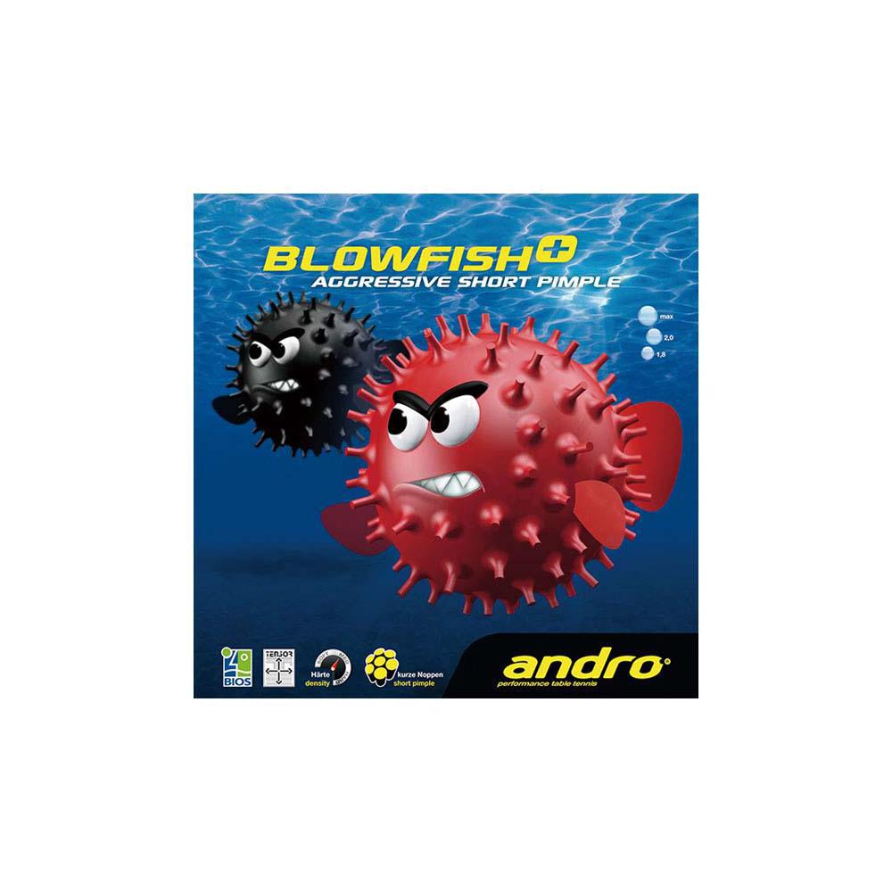 ブローフィッシュ+ 112265-BK 初心者〜中級者 【Andro アンドロ-卓球ラバー】