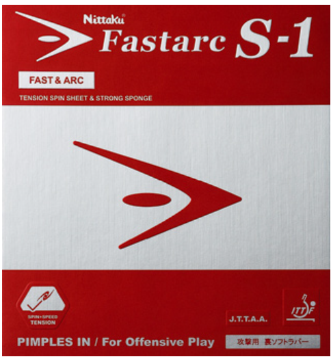 ファスターク Sー1 NR8703-20 ジュニア 【Nittaku-卓球ラバー】