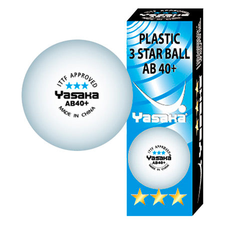 プラ3スターボールAB40+【ヤサカ-卓球ボール】