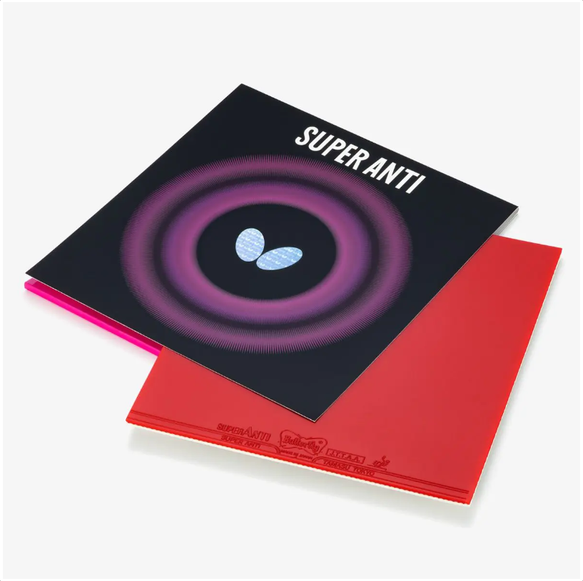 スーパーアンチ SUPER ANTI 05030-006 【バタフライ butterfly -卓球ラバー】