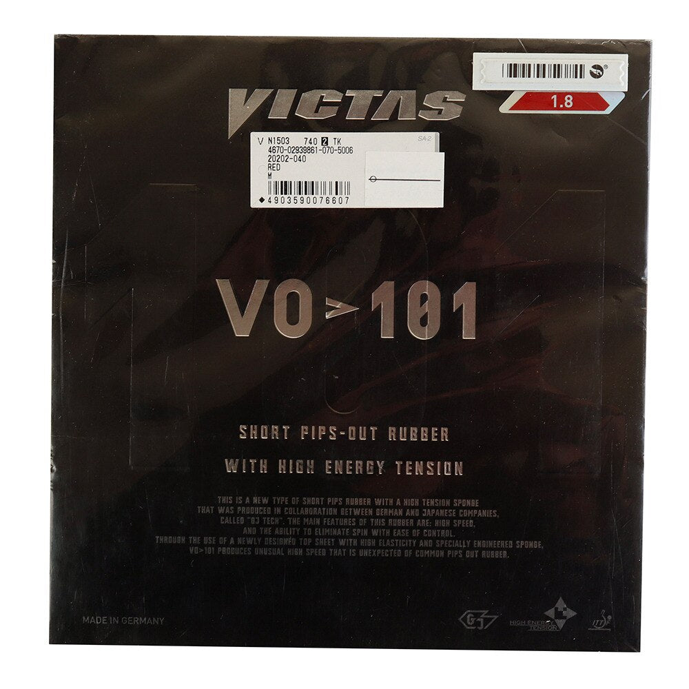 VO 101【VICTAS ヴィクタス -卓球ラバー】 – 卓球専門ストア 「テンオール」
