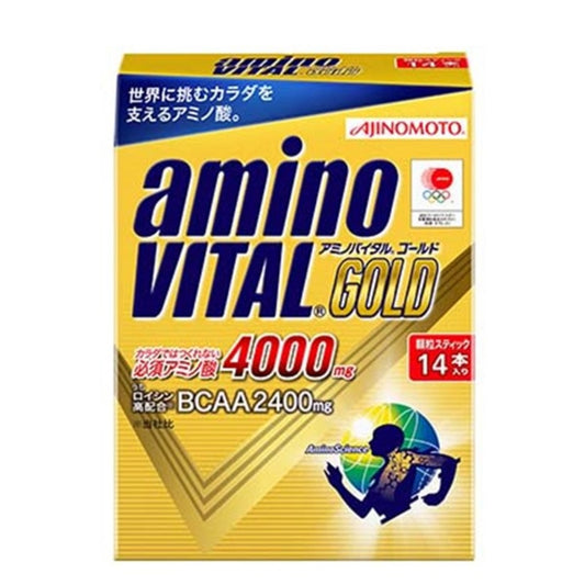 アミノバイタル/アミノバイタル GOLD 必須アミノ酸4000mg 14本入 アミノ酸 BCAA クエン酸