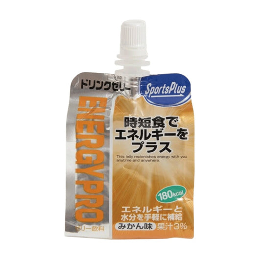 ゼリードリンク エネルギープロ みかん味 180g 180kcal エネルギーゼリー