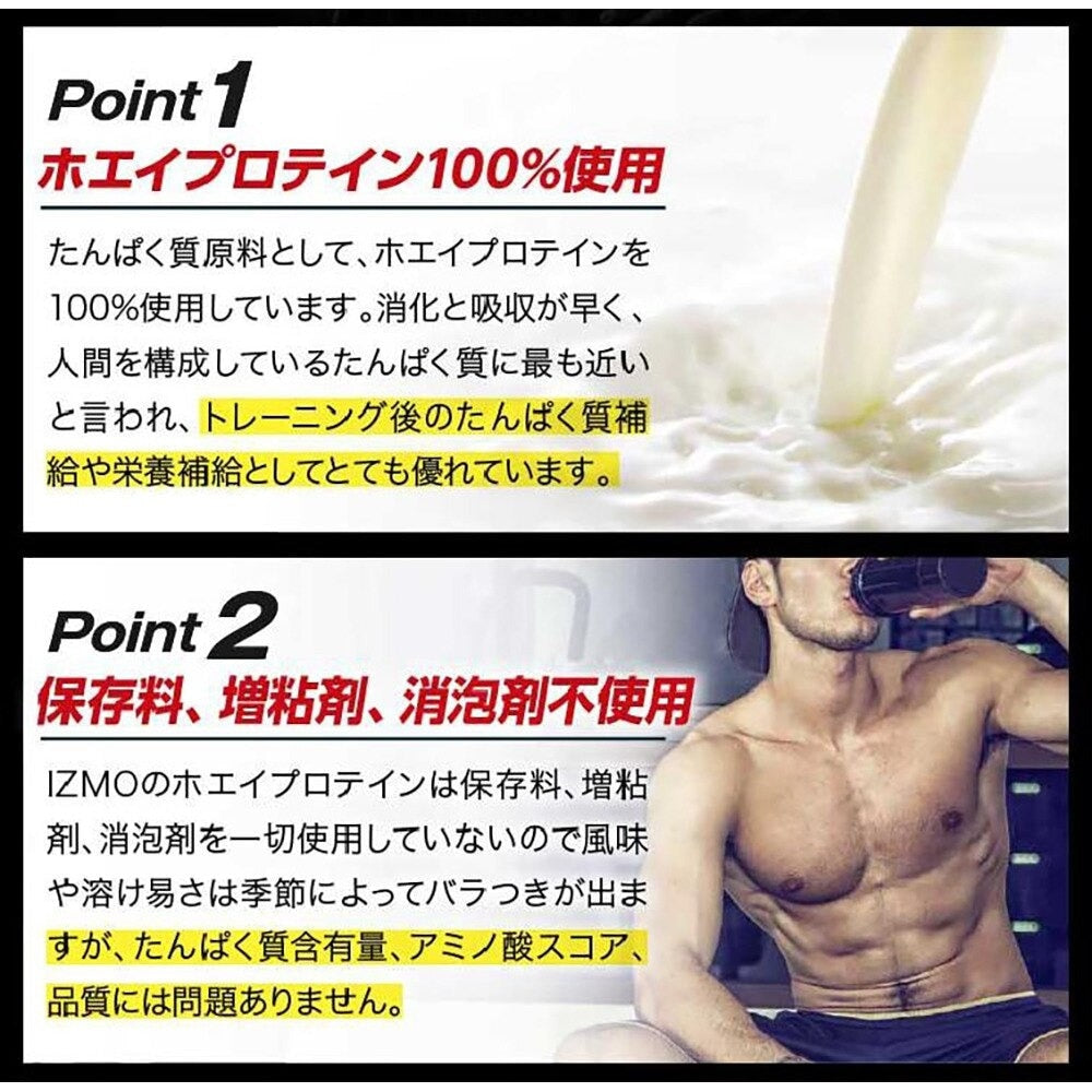 イズモ/O2 プロテイン ホエイ100 乳酸菌 マルチビタミン配合 ヴィニトロクス配合 チョコレート風味 350g 約18食入