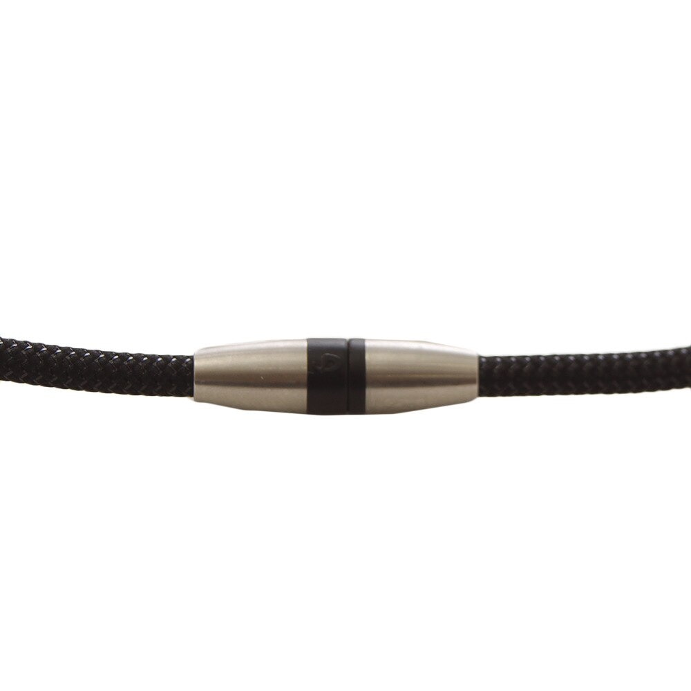 磁気チタンネックレス メタルブラック 50cm 0217TG743253