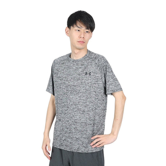 UAテック ショートスリーブTシャツ2.0 トレーニング 1358553 BLK/BLK AT カットソー