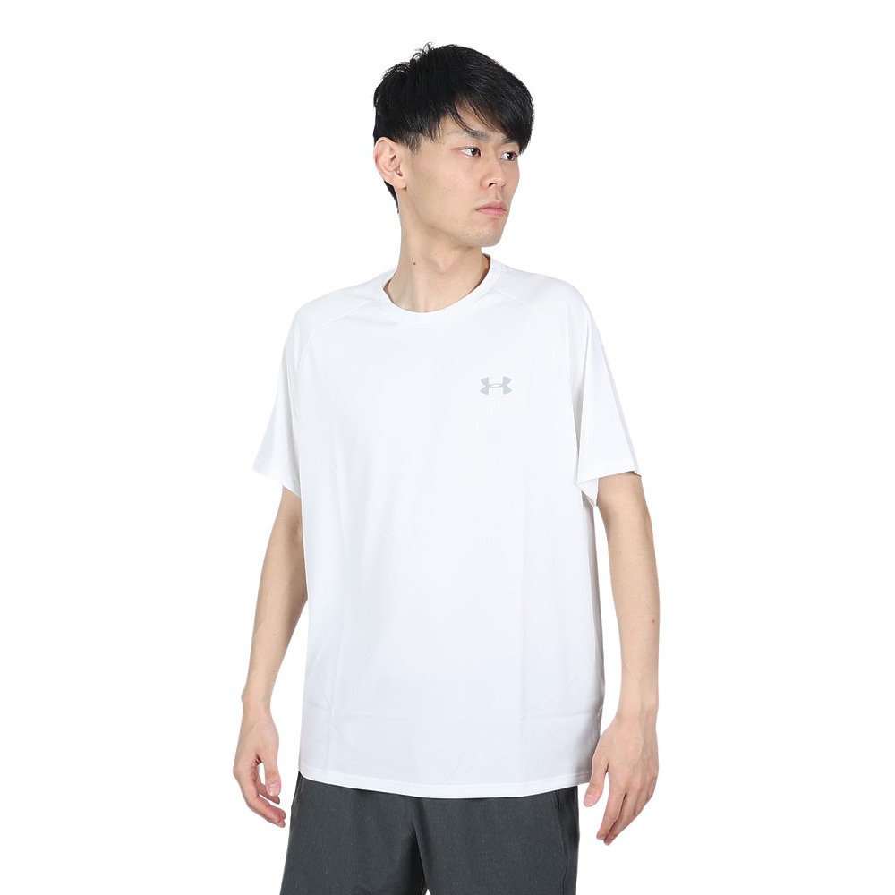 UAテック ショートスリーブTシャツ2.0 トレーニング 1358553 WHT/OVC AT カットソー