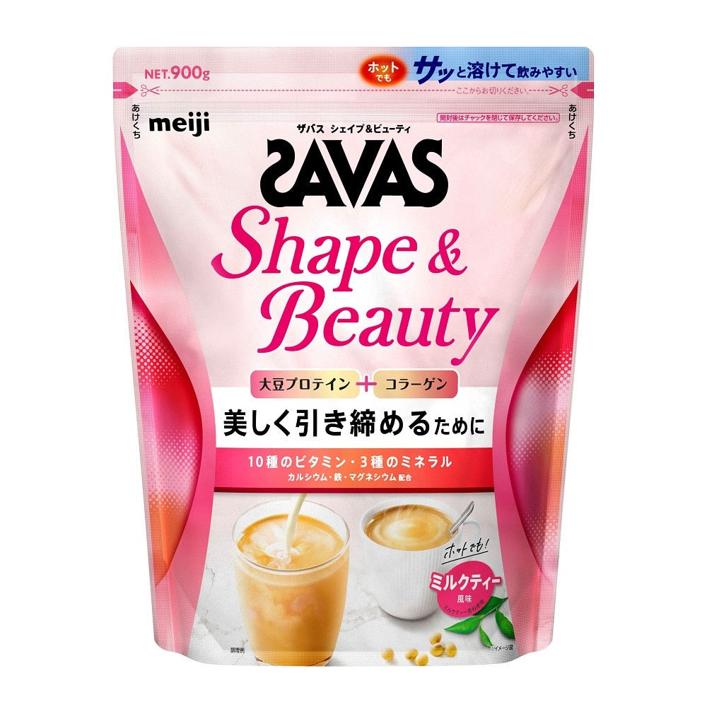 ザバス/for Woman シェイプ&ビューティ ミルクティー風味 900g 大豆プロテイン+コラーゲン