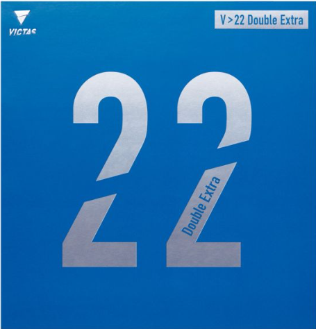 V>22 ダブルエキストラ【VICTAS-卓球ラバー】