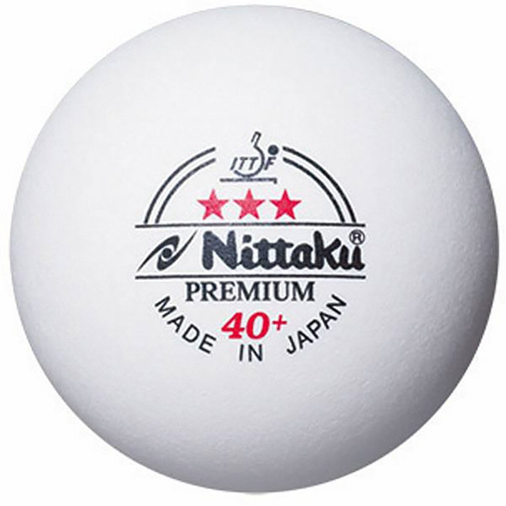 卓球ボール プラ3スター プレミアム 3個入り 40ミリ NB-1300 試合球 公認球