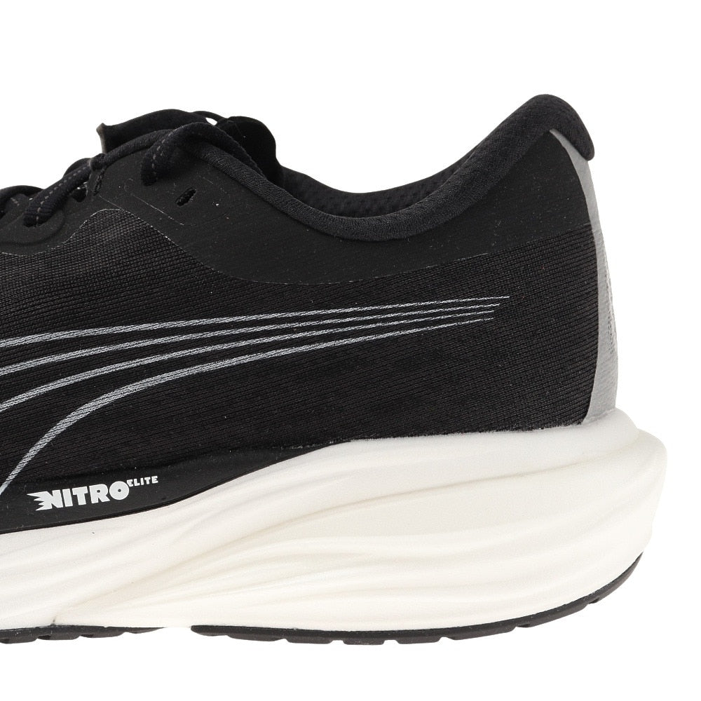 ランニングシューズ ディヴィエイト ニトロ 2 ワイド ブラック 377484 01