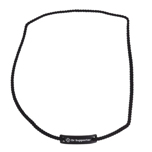 リカバリーカラーバンド ロゴチャーム BLK