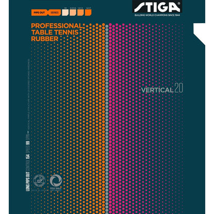 バーティカル 20 1710-2001 初心者〜中級者 【スティガ - 卓球ラバー】