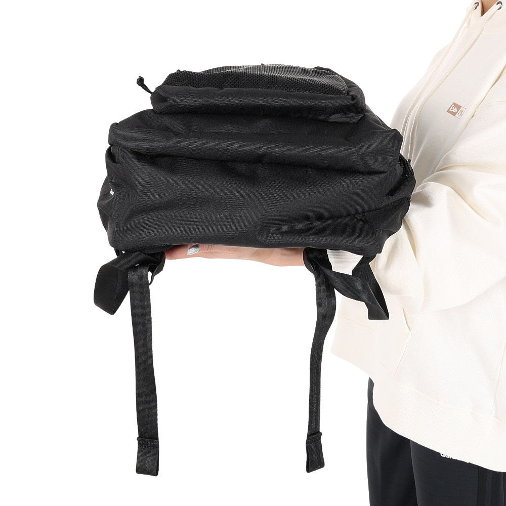 キャンパスパック 35L プリントロゴ ブラック × ホワイト NE 13517772 リュック