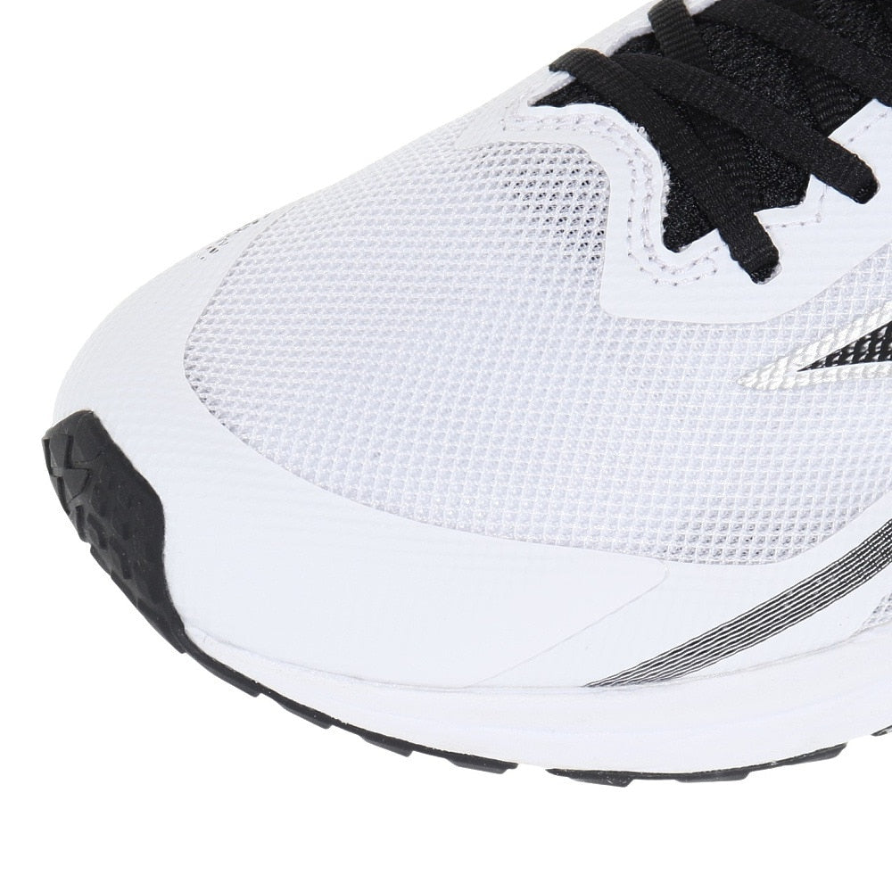 ランニングシューズ デュエルソニック3 ホワイト グレー U1GD233402 スニーカー トレーニング 軽量 クッション 陸上