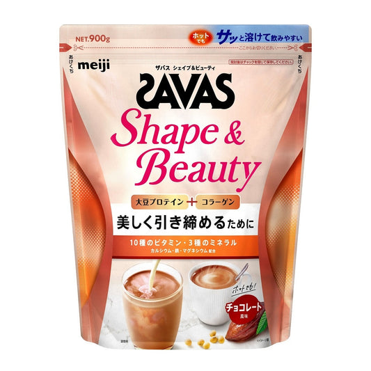 ザバス/ザバス for Woman シェイプ&ビューティ ソイプロテイン コラーゲン ビタミン チョコレート風味 900g 2631935