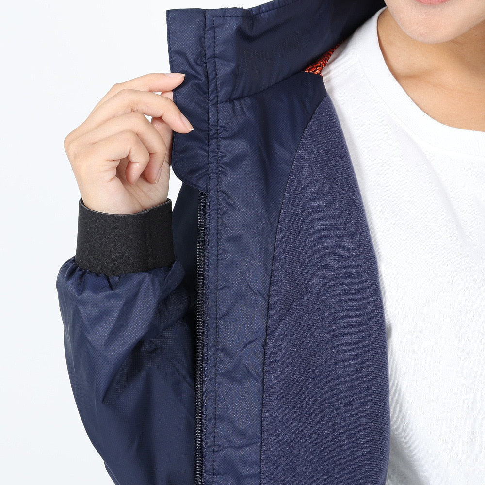 起毛トリコットウーブンジャケット 525024 06 NVY