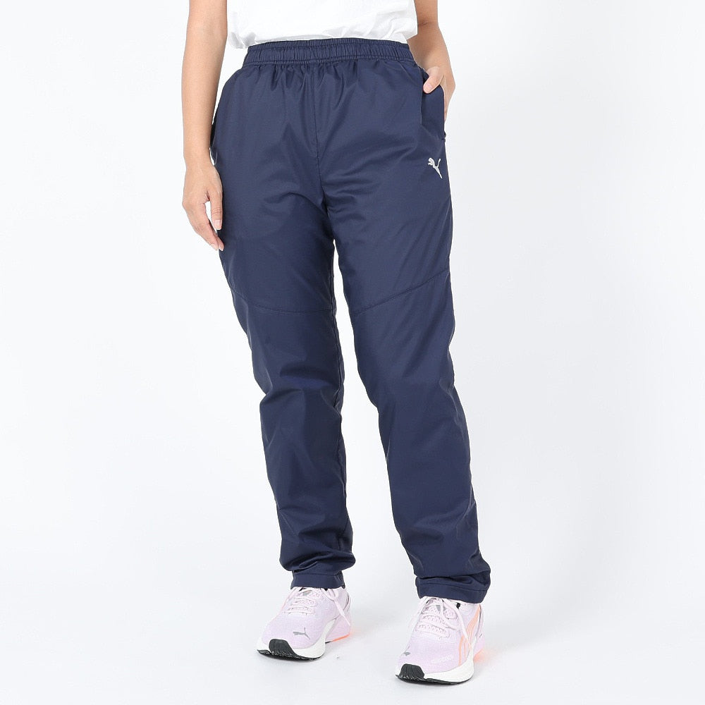 裏起毛 トリコット ウーブンパンツ 525025 06 NVY