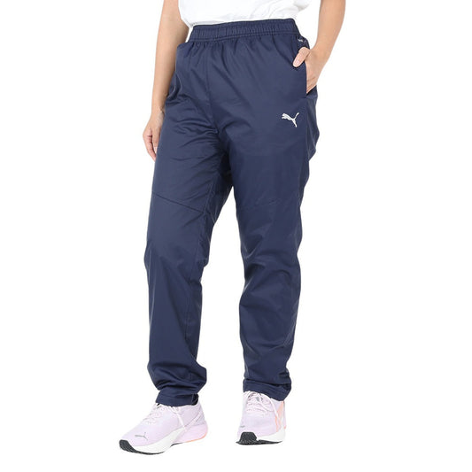 裏起毛 トリコット ウーブンパンツ 525025 06 NVY