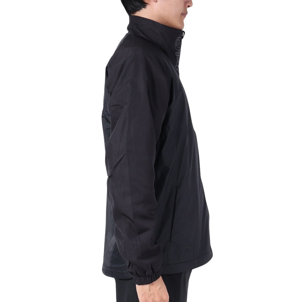ヒートクロス brushed ウィンドブレーカージャケット WB3F0009-TR854-GRTJ BLK