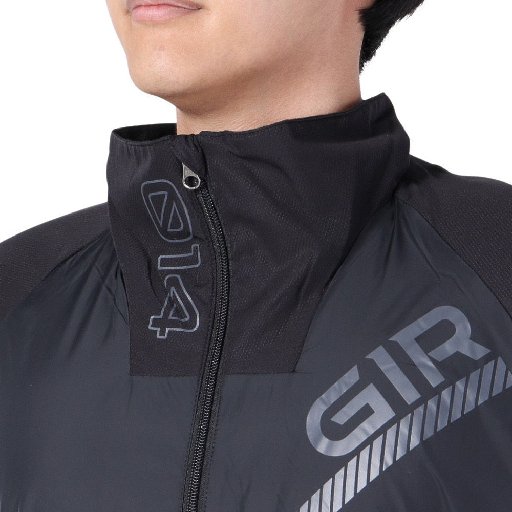 ヒートクロス brushed ウィンドブレーカージャケット WB3F0009-TR854-GRTJ BLK