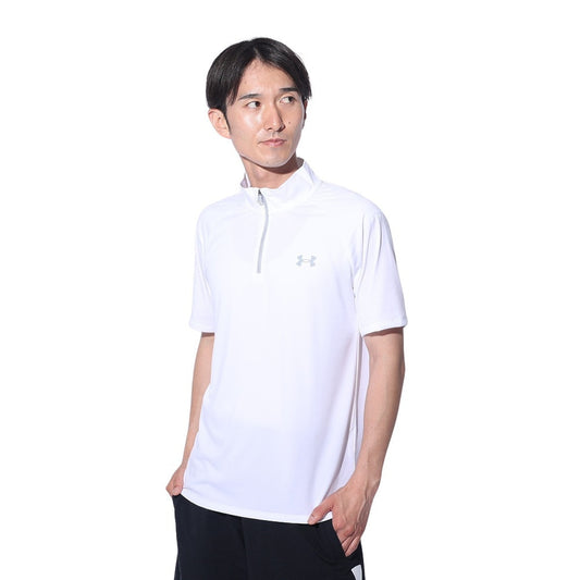テック ショートスリーブ 1/2ジップTシャツ 1385506 100