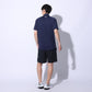 テック ショートスリーブ 1/2ジップTシャツ 1385506 410