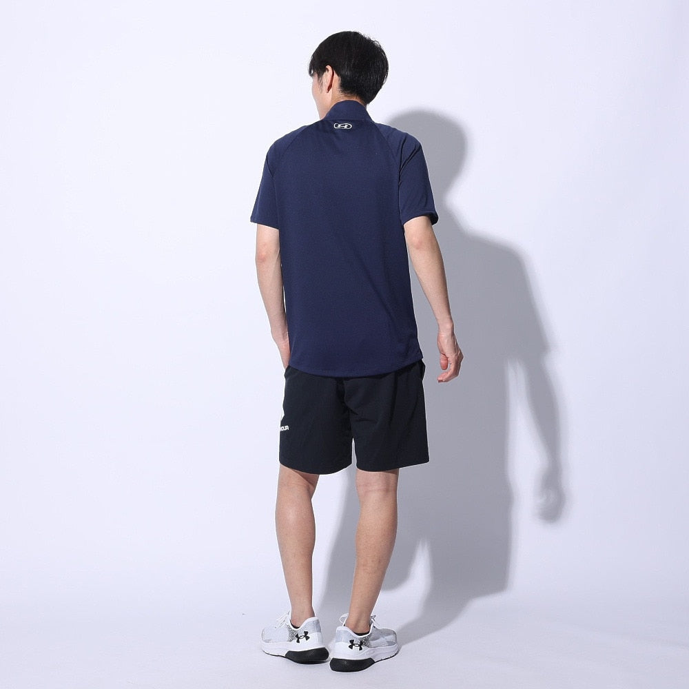 テック ショートスリーブ 1/2ジップTシャツ 1385506 410