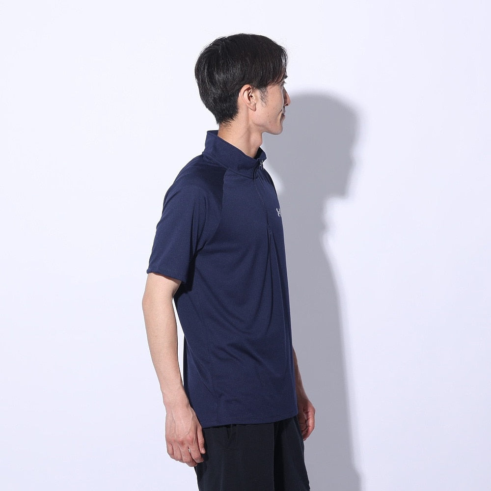 テック ショートスリーブ 1/2ジップTシャツ 1385506 410