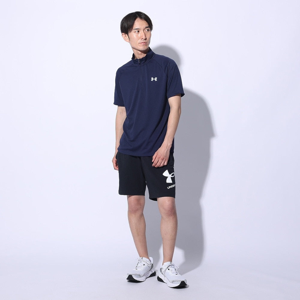 テック ショートスリーブ 1/2ジップTシャツ 1385506 410